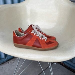 Margiela Replica Orange Sneakers